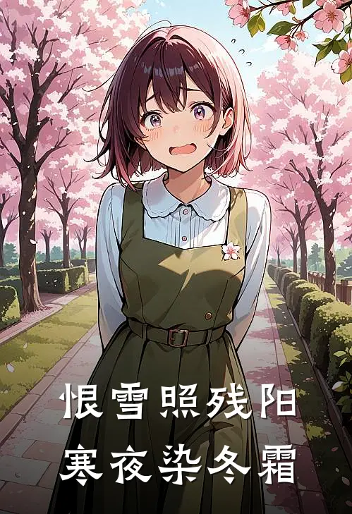 恨雪照残阳，寒夜染冬霜