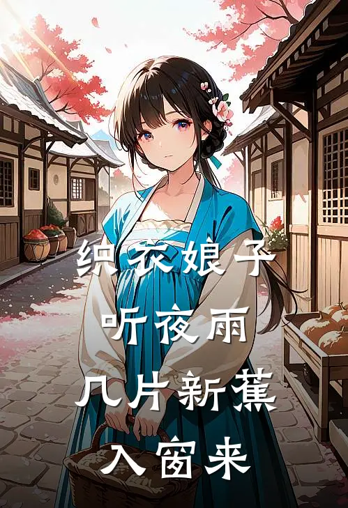 织衣娘子听夜雨，几片新蕉入窗来