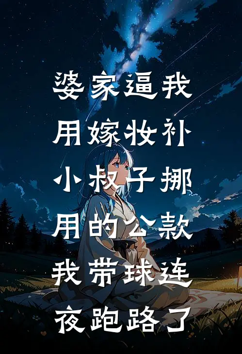 婆家逼我用嫁妆补小叔子挪用的公款，我带球连夜跑路了