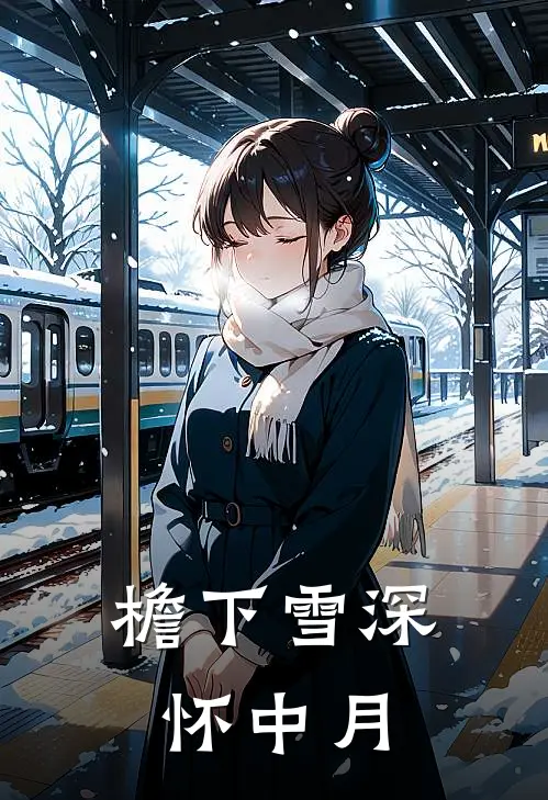 檐下雪深，怀中月