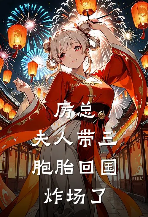 厉总，夫人带三胞胎回国炸场了