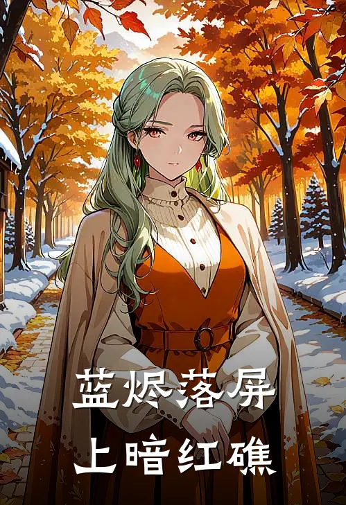 蓝烬落屏上暗红礁