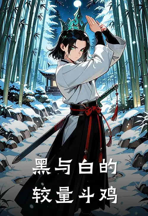 黑与白的较量 斗鸡