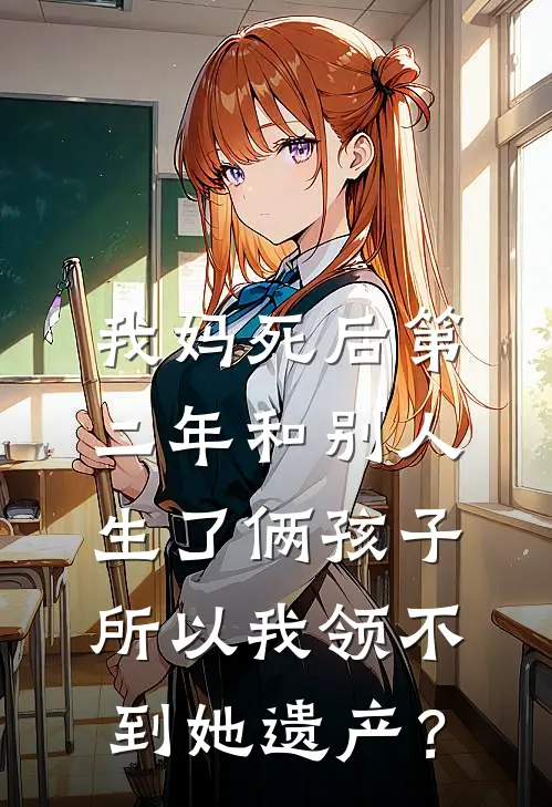 我妈死后第二年和别人生了俩孩子，所以我领不到她遗产？