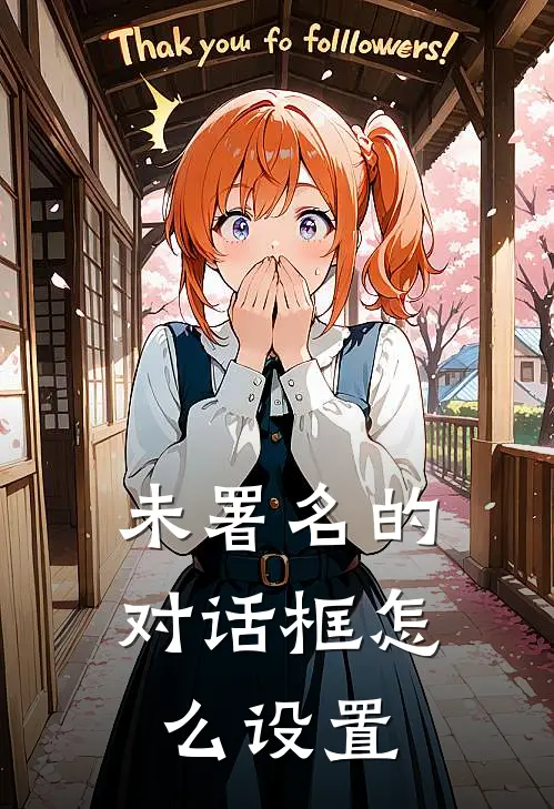 未署名的对话框怎么设置