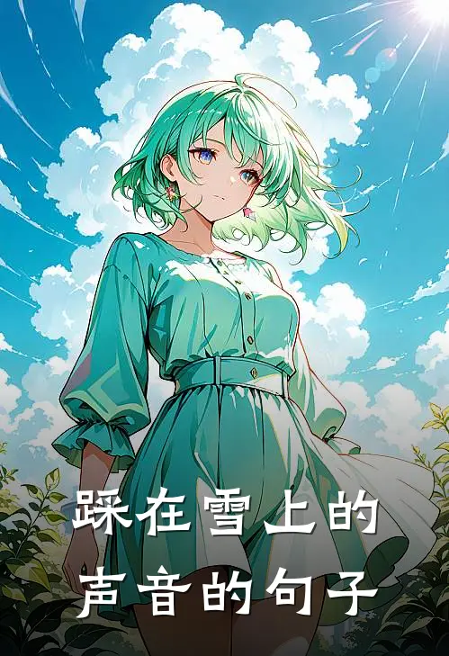 踩在雪上的声音的句子